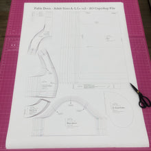 Load image into Gallery viewer, AO Sewing Pattern Printing
