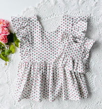 Load image into Gallery viewer, Tea Blouse- Girl and Doll set