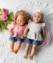 Load image into Gallery viewer, Tea Blouse- Girl and Doll set