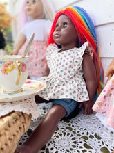Load image into Gallery viewer, Tea Blouse- Girl and Doll set
