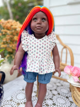 Load image into Gallery viewer, Tea Blouse- Girl and Doll set