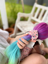 Load image into Gallery viewer, Scrunchie- Girl and Doll set