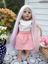 Load image into Gallery viewer, Tea Skirt- Girl and Doll set