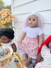 Load image into Gallery viewer, Tea Skirt- Girl and Doll set