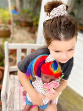 Load image into Gallery viewer, Scrunchie- Girl and Doll set