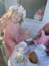 Load image into Gallery viewer, Tea Dress- Girl and Doll set