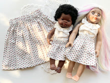 Load image into Gallery viewer, Tea Skirt- Girl and Doll set