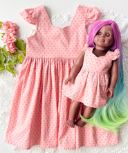 Load image into Gallery viewer, Tea Dress- Girl and Doll set